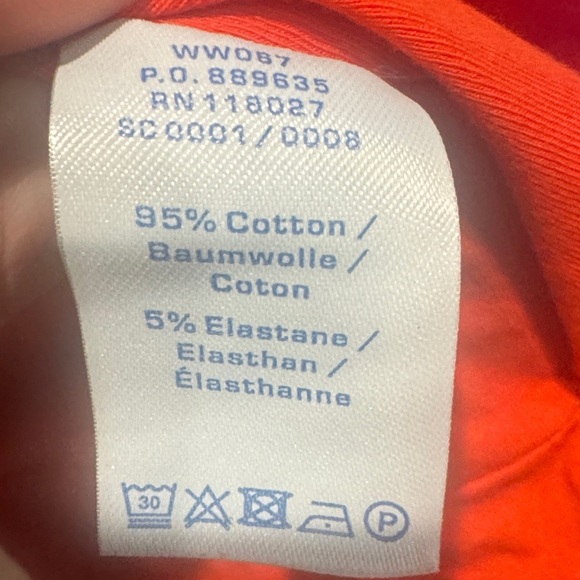 Boden Bold Orange ruched midi dress - Picture 7 of 7